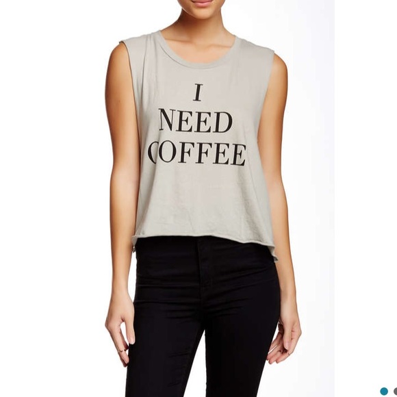 Wildfox ☕️ I Need Coffee Tank ☕️ - Picture 3 of 3