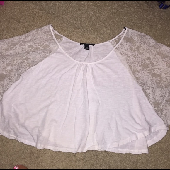 Forever 21 white top