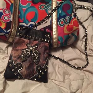 Montana west belt & purse