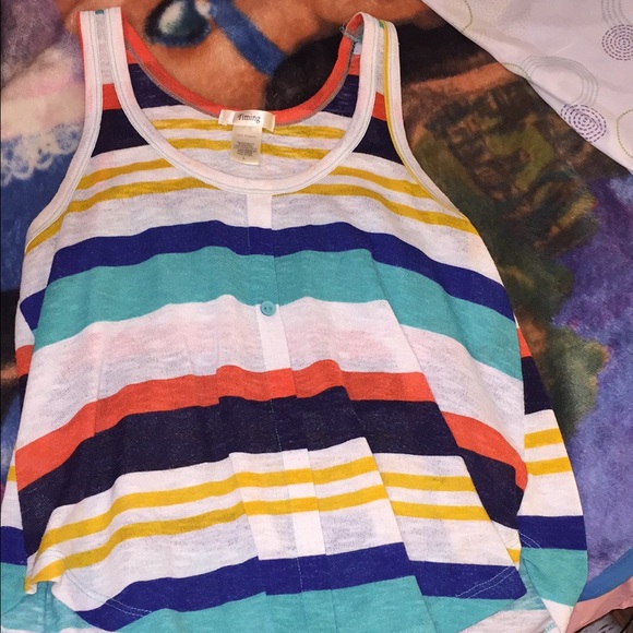 Cute colorful tank