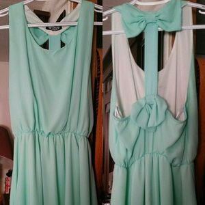Green cutout dress Green cutout dress