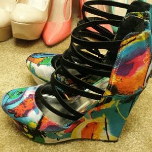 Mixed color wedges