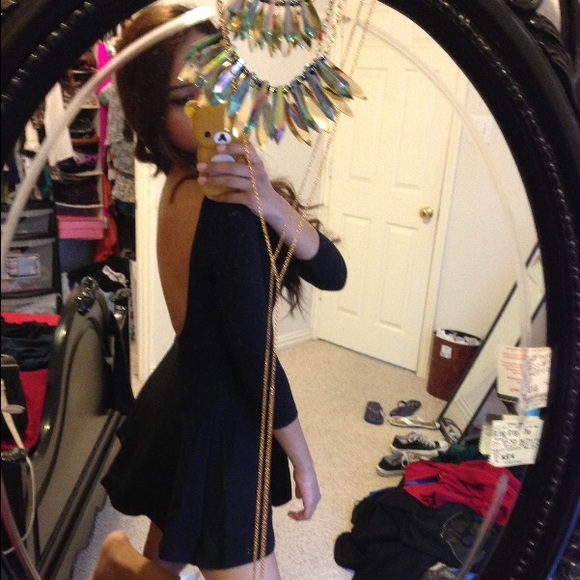 American Apparel Ponte Gloria V Skater Dress