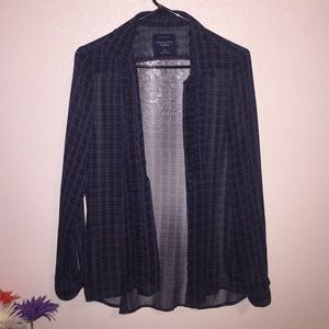 American Eagle button-down flannel