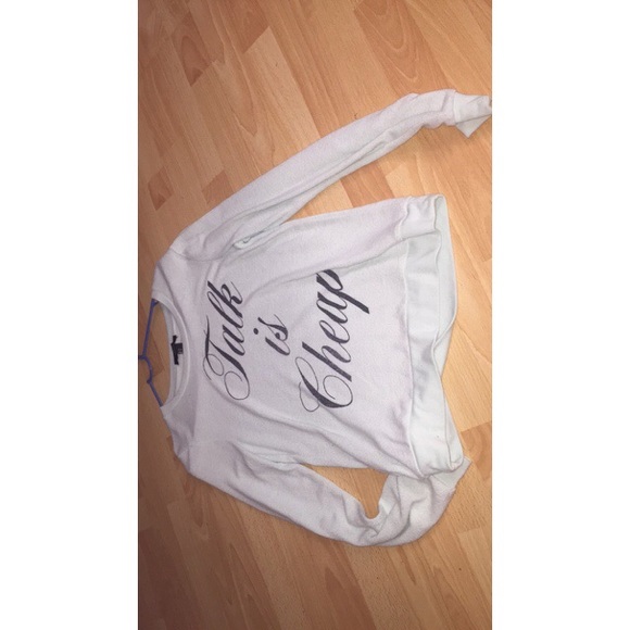Forever 21 "Talk is Cheap" Sweater