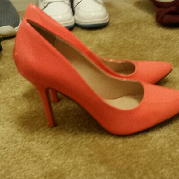Candy bubblegum pink heels