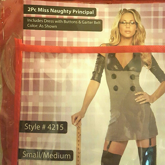 Miss Naughty Principal Halloween Costume