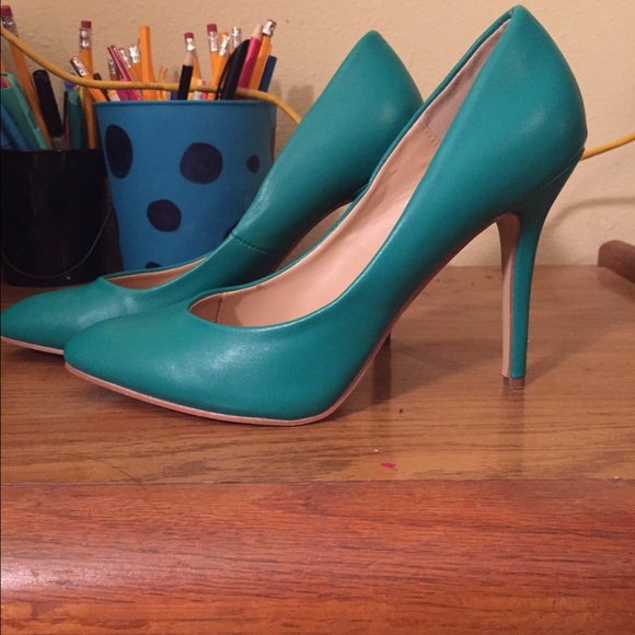 Turquoise Heels