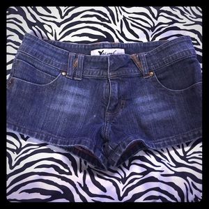 Wet seal size 3 mini Jean shorts