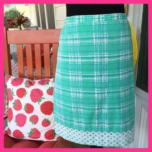 VINTAGE LILLY PULITZER SKIRT - SIZE 8/10