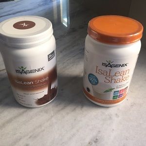 Isagenix Isalean  Shake Chocolate and Vanilla