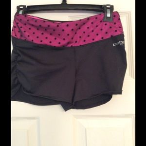 Bebe workout shorts never worn