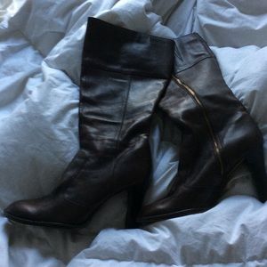 Aldo brown leather boots