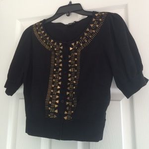 Bebe cropped cardigan