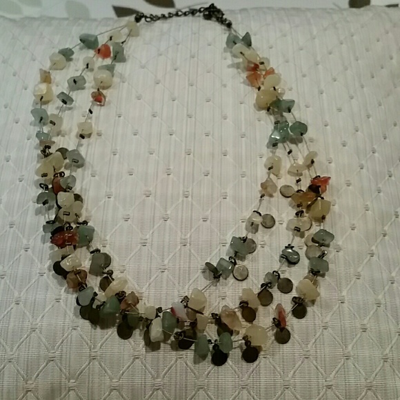 Multi strand necklace