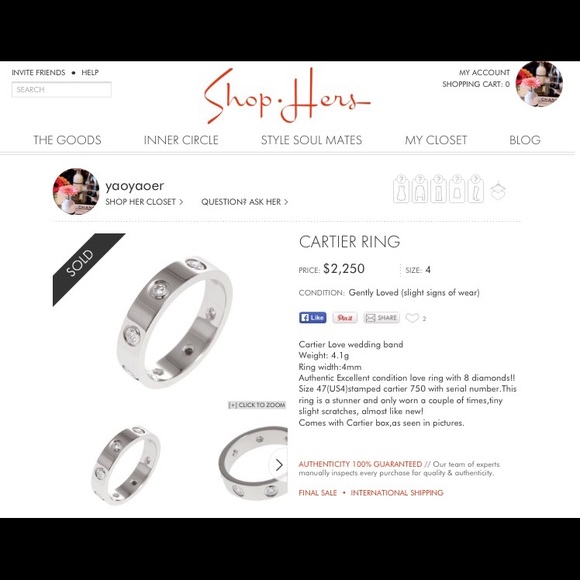 Cartier 8 Diamonds wedding band