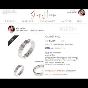 Cartier 8 Diamonds wedding band