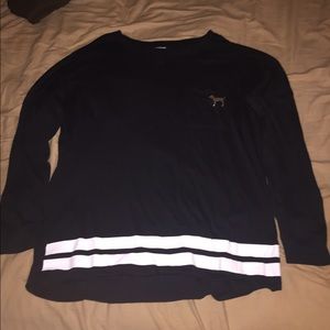 Victoria secret bling long sleeve shirt