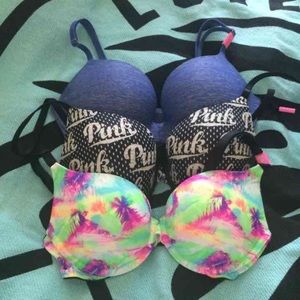 NWOT VS PINK BRA BUNDLE Final Price!