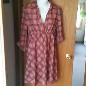 Plaid dress