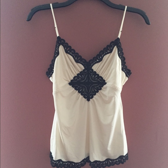 The Limited Tops - Cami w lace trim in S
