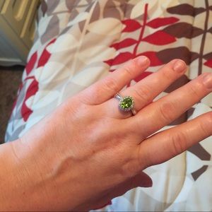 Peridot ring
