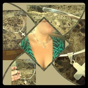 Sterling Silver Cross Necklace