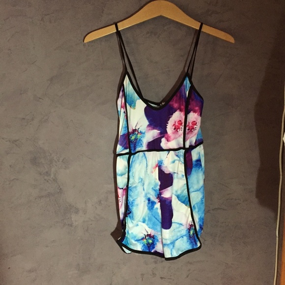 Flowery Romper