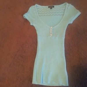 Cute short sleeved summer sweater