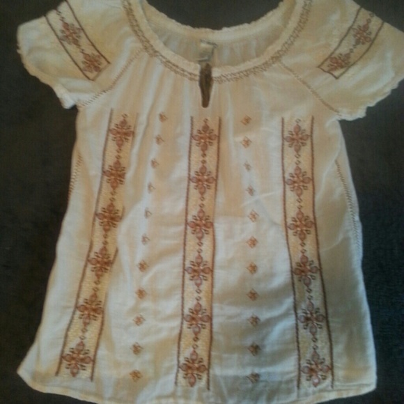 Lucky Brand peasant top