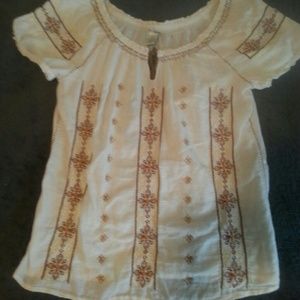 Lucky Brand peasant top