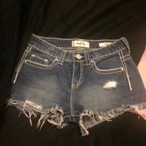 Buckle DayTrip high waist Jean shorts
