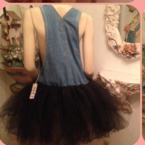 Urban Outfitters Renewal Overall with a Tutu Skirt - Picture 2 of 3