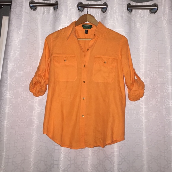 Linen Ralph Lauren shirt