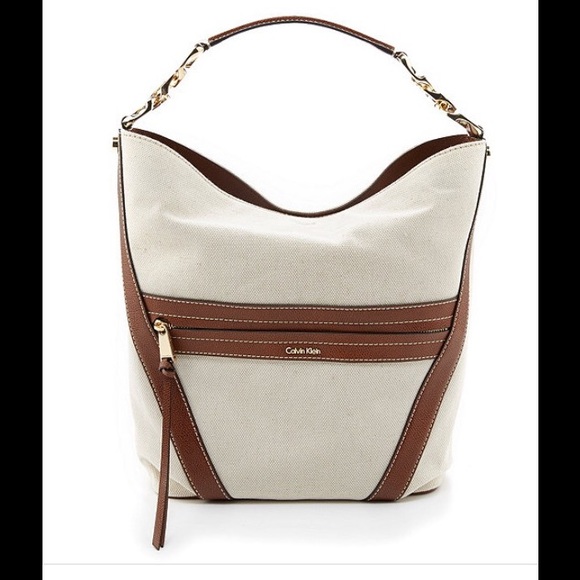 CALVIN KLEIN BIRDSEYE HOBO BAG😍