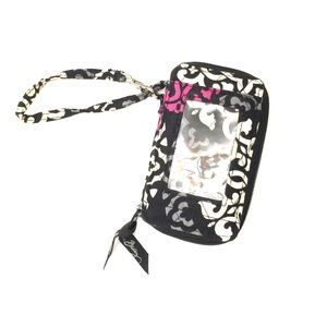 Vera Bradley Wristlet in Canterberry Magenta