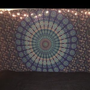Tapestry - Blue Medallion