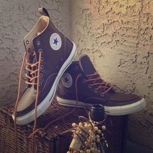 Men's leather converse