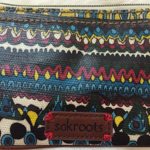 Sakroots Tribal Print Wristlet - Picture 2 of 4