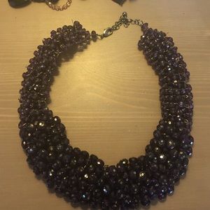 Purple necklace