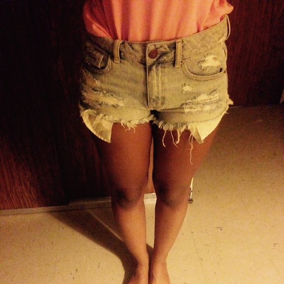 High waisted shorties