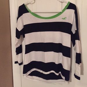 Hollister Quarter Sleeved Top