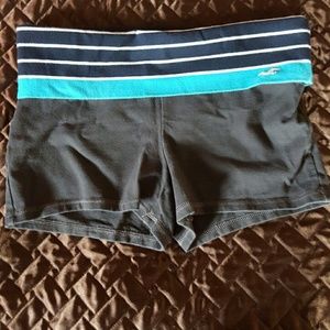 Grey hollister yoga shorts