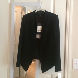 NEW rag and bone open-back blazer, black