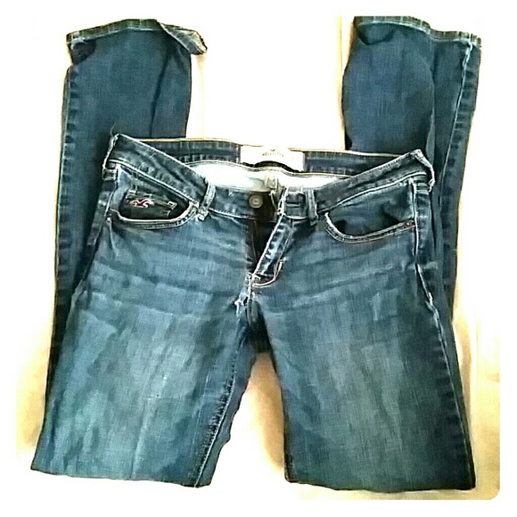 Hollister Boot Cut Jeans, tight thigh fit - Picture 1 of 4