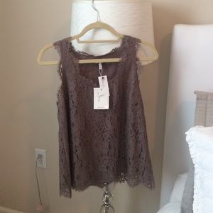 Joie lace top, NEW WITH TAGS