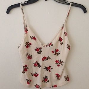 Brandy Melville Knit V-Neck Tank