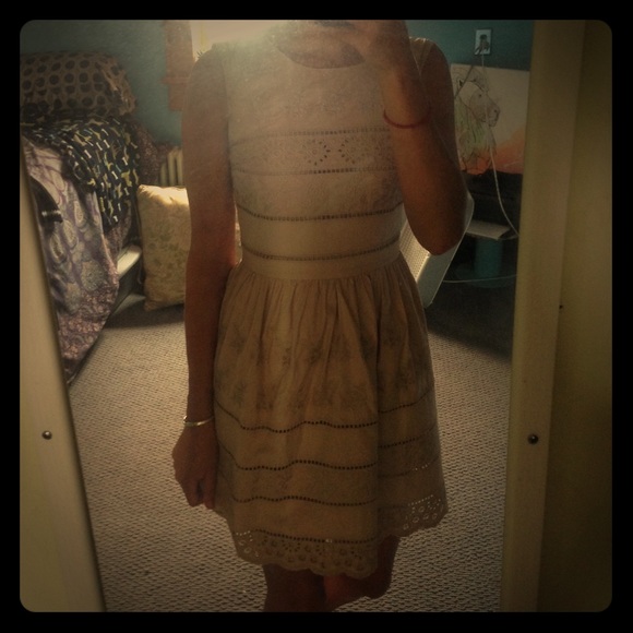 Nude dress