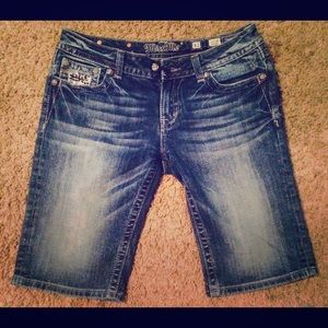 Miss Me Bermuda Shorts