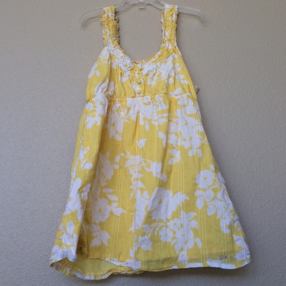 Yellow fancy Aeropostale tank top